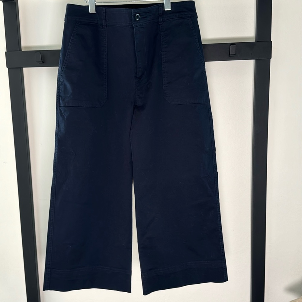 Navy Ralph Lauren Crop Pants